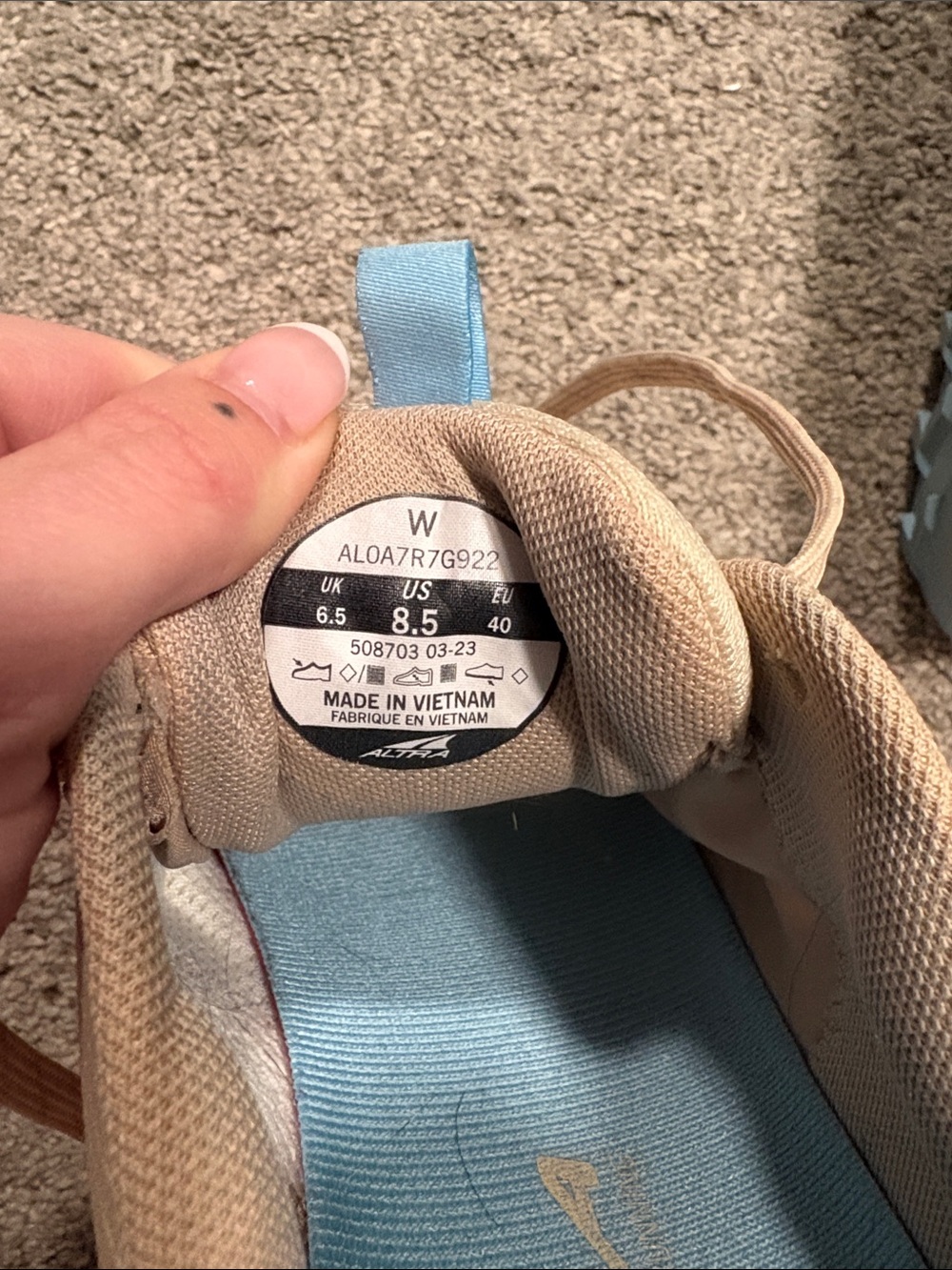 Altra Lone Peak 7 Trailer Running Shoes - Picture 6 of 9